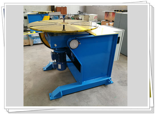 Motorized Rotate Turnover Tilt Turntable 600kg Welding Positioner With Foot Pedal