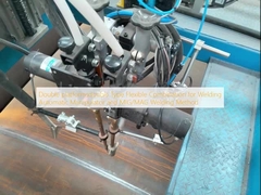 Çifte platform, çifte tip, kaynak için esnek kombinasyon, otomatik manipülatör ve MIG/MAG kaynak yöntemi