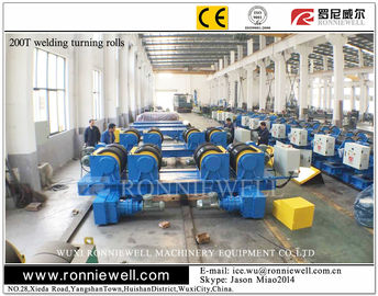 200T Ağır Kaynak makaralar / Kaynak Torna Rolls ayarlanabilir cıvata