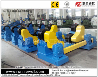 Offshore Rüzgar Kulesi için 2000 Ton Boru Kaynak Torna Rolls Rotator
