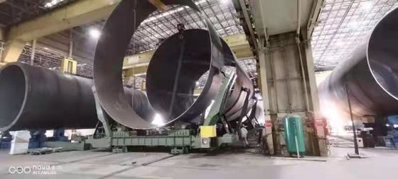 13m Offshore Monopile İçin 400T PU Boru Kaynak Silindirleri