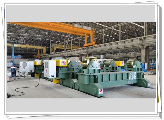 100mm / Min 700t Kaynak Torna Silindiri Motorlu Boji Çelik Jant