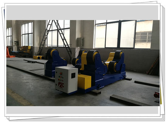 40T Tank İmalatı Sabit SAR Kaynaklı Dönen Merdaneler Lastik Tekerlek 415V