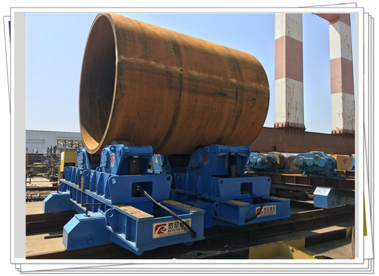 Offshore Foundation Pin Kazıkları Çelik Tekerlek ile Kaynak Torna Merdanesi